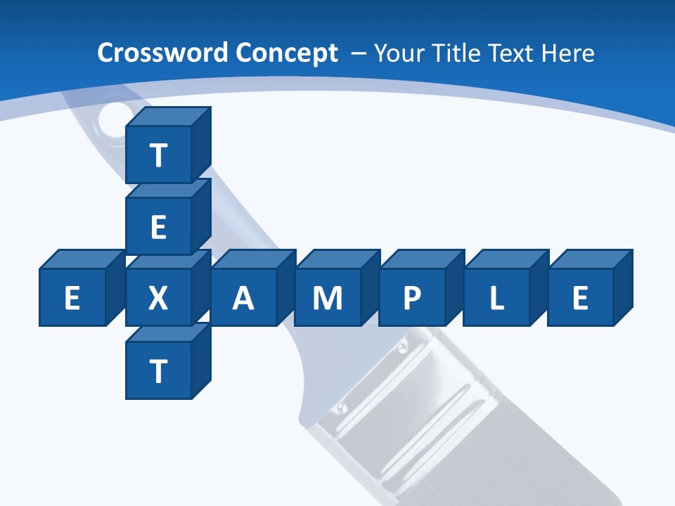 Bristle Symbol Household PowerPoint Template