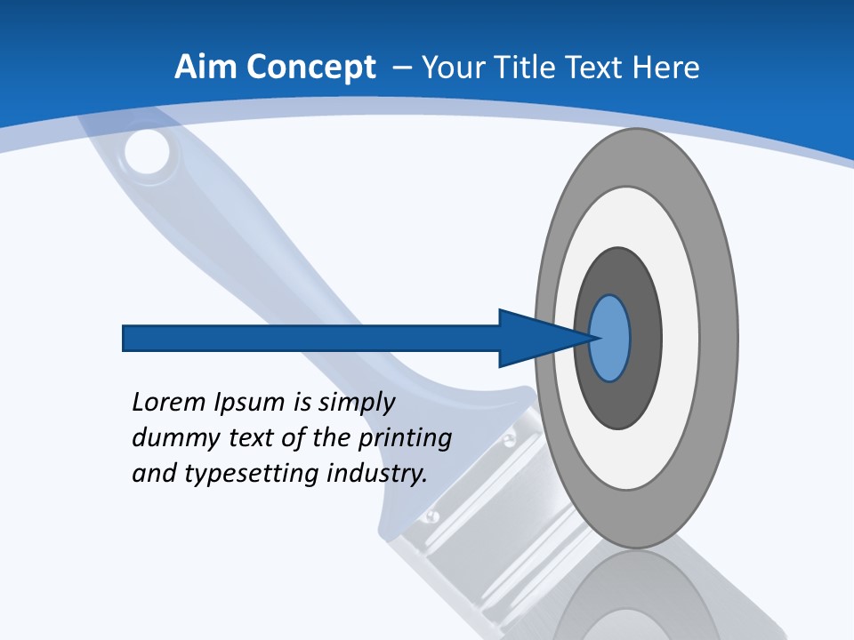 Bristle Symbol Household PowerPoint Template