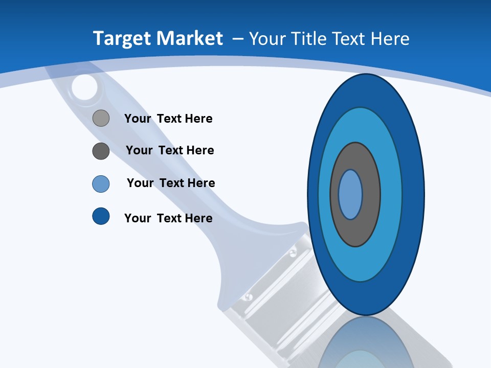 Bristle Symbol Household PowerPoint Template