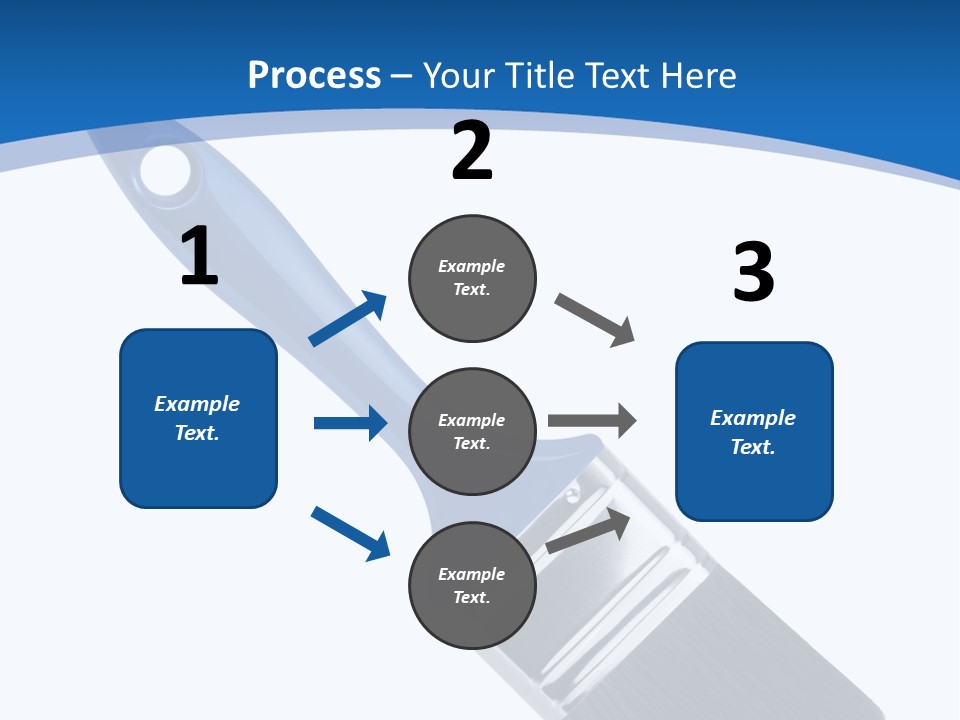 Bristle Symbol Household PowerPoint Template