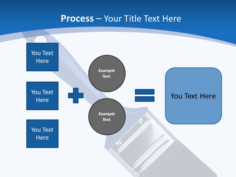 Bristle Symbol Household PowerPoint Template