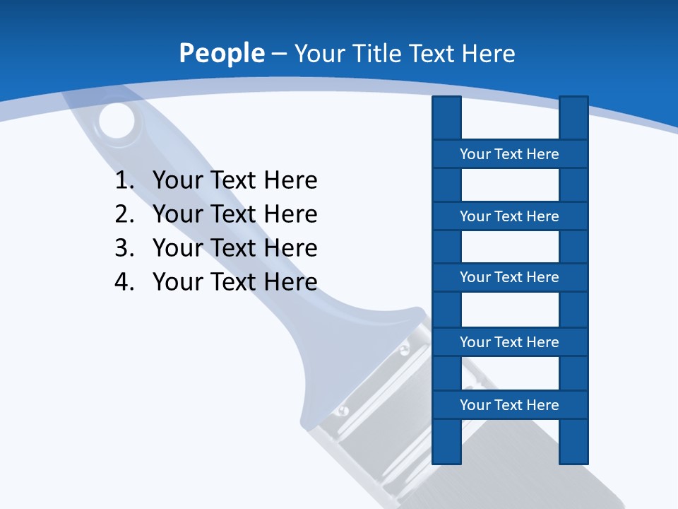 Bristle Symbol Household PowerPoint Template