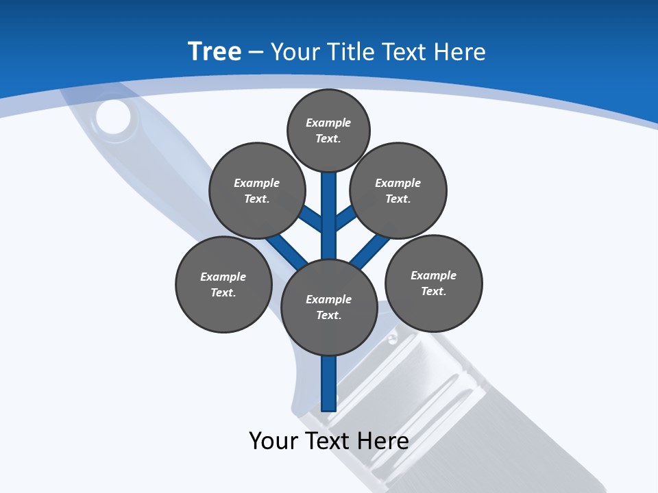 Bristle Symbol Household PowerPoint Template
