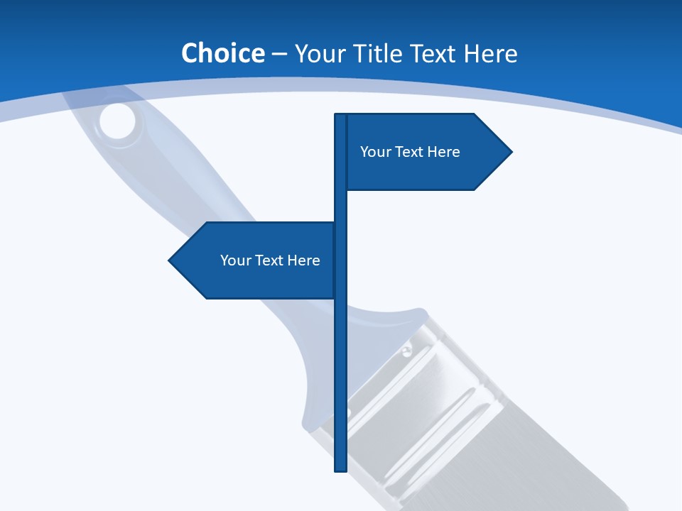 Bristle Symbol Household PowerPoint Template