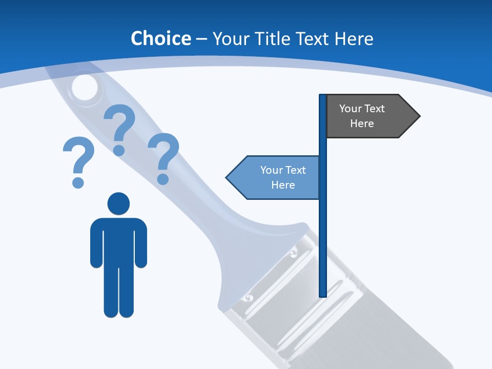 Bristle Symbol Household PowerPoint Template