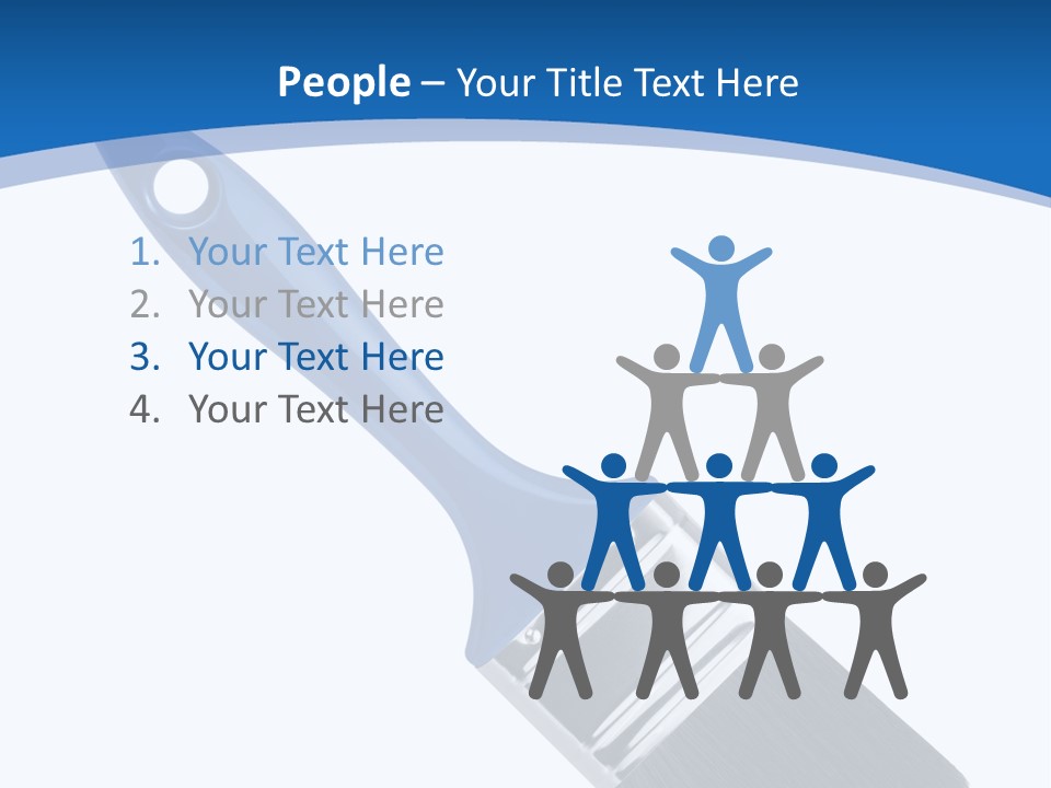 Bristle Symbol Household PowerPoint Template