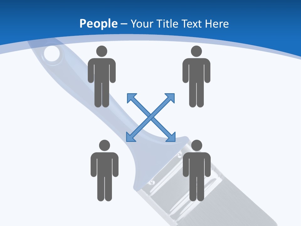 Bristle Symbol Household PowerPoint Template