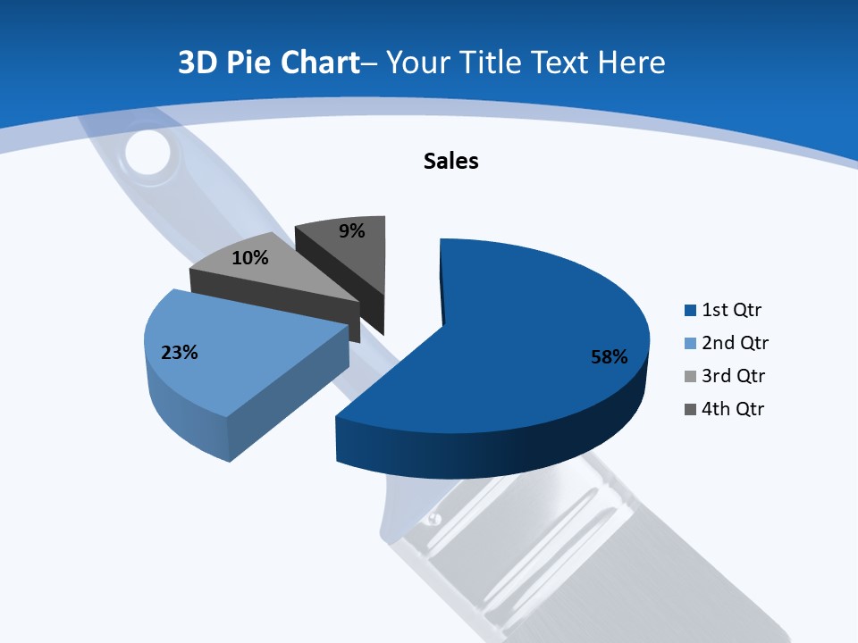 Bristle Symbol Household PowerPoint Template