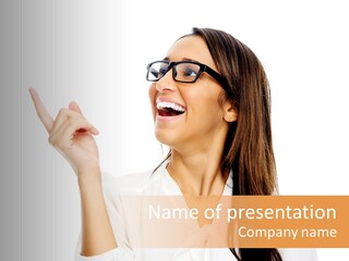 Shirt Businessperson Isolated PowerPoint Template