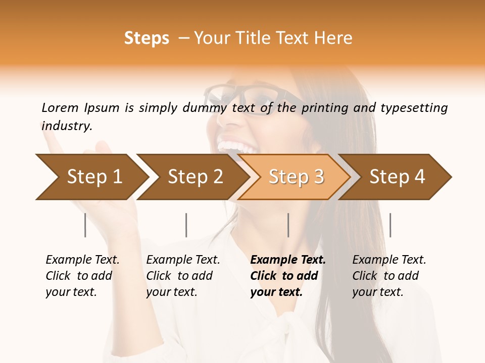 Shirt Businessperson Isolated PowerPoint Template