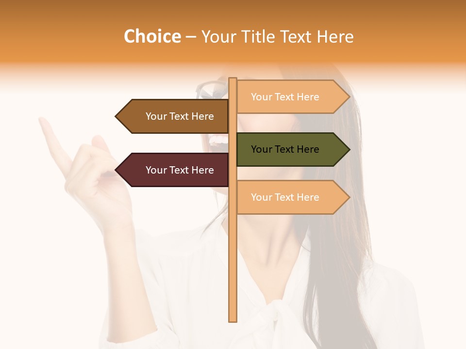 Shirt Businessperson Isolated PowerPoint Template