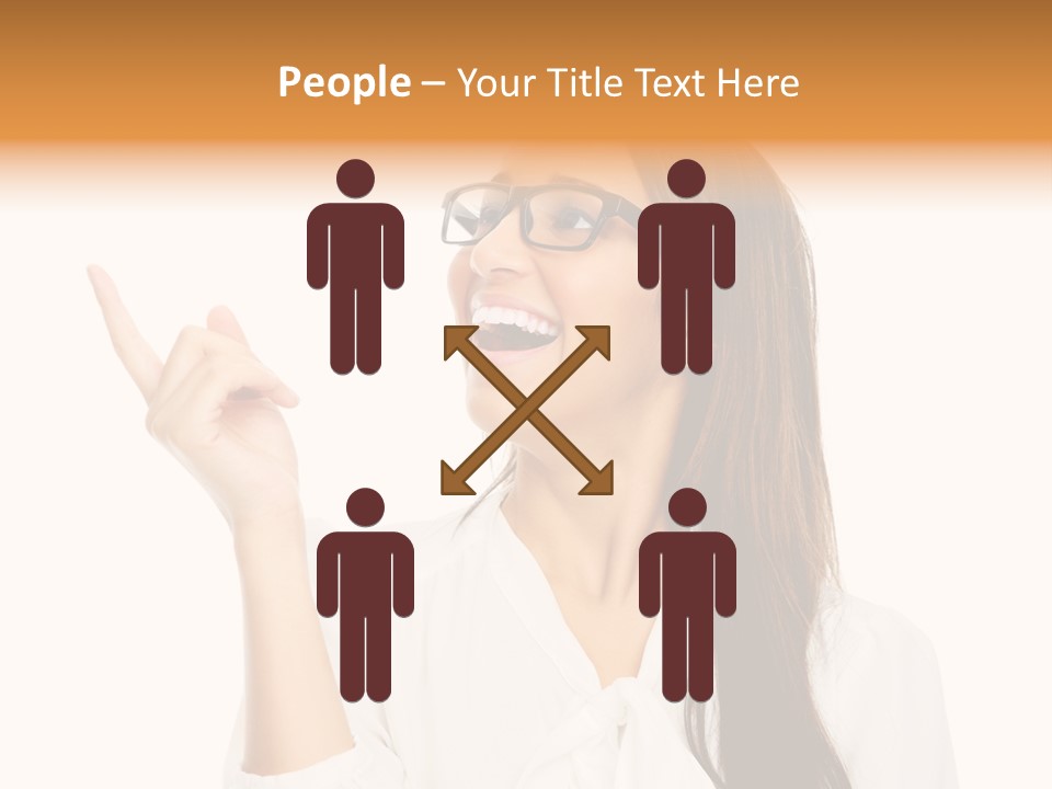 Shirt Businessperson Isolated PowerPoint Template