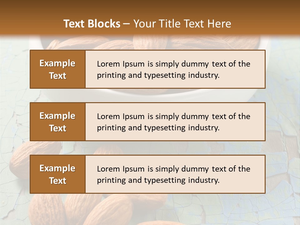 Pile Recipe Macro PowerPoint Template