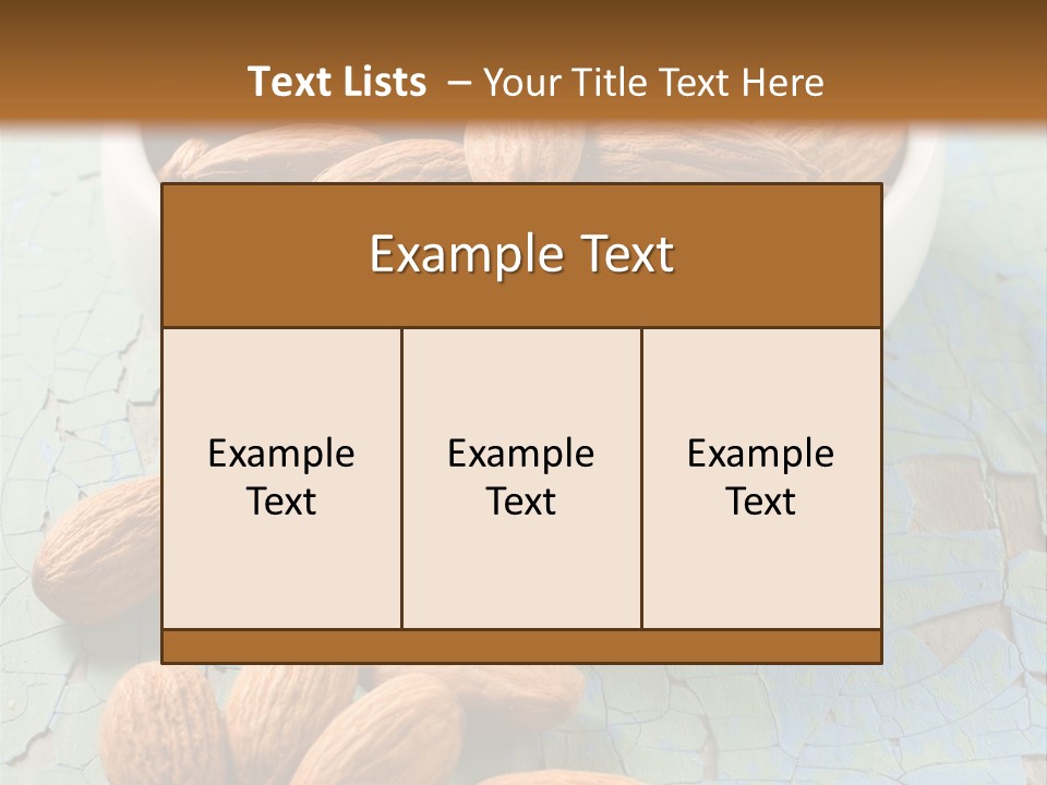 Pile Recipe Macro PowerPoint Template