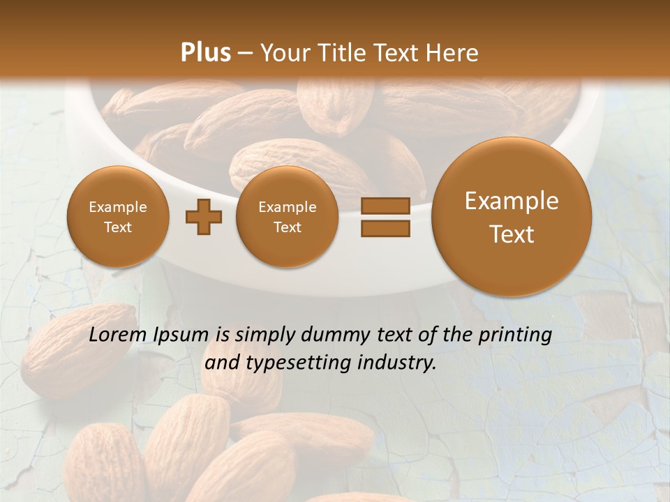 Pile Recipe Macro PowerPoint Template