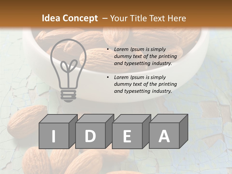 Pile Recipe Macro PowerPoint Template