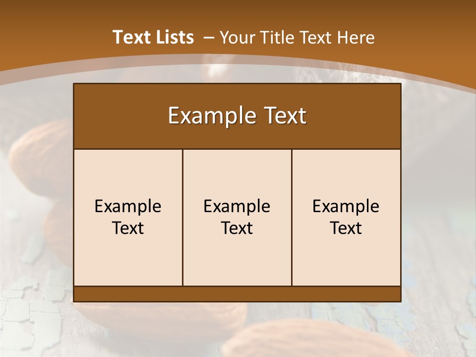 Provence Recipe Fruit PowerPoint Template