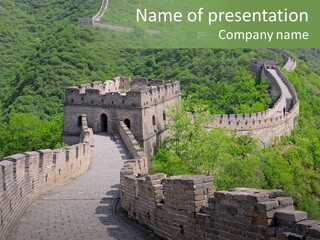 Trekking Dynasty Travel PowerPoint Template