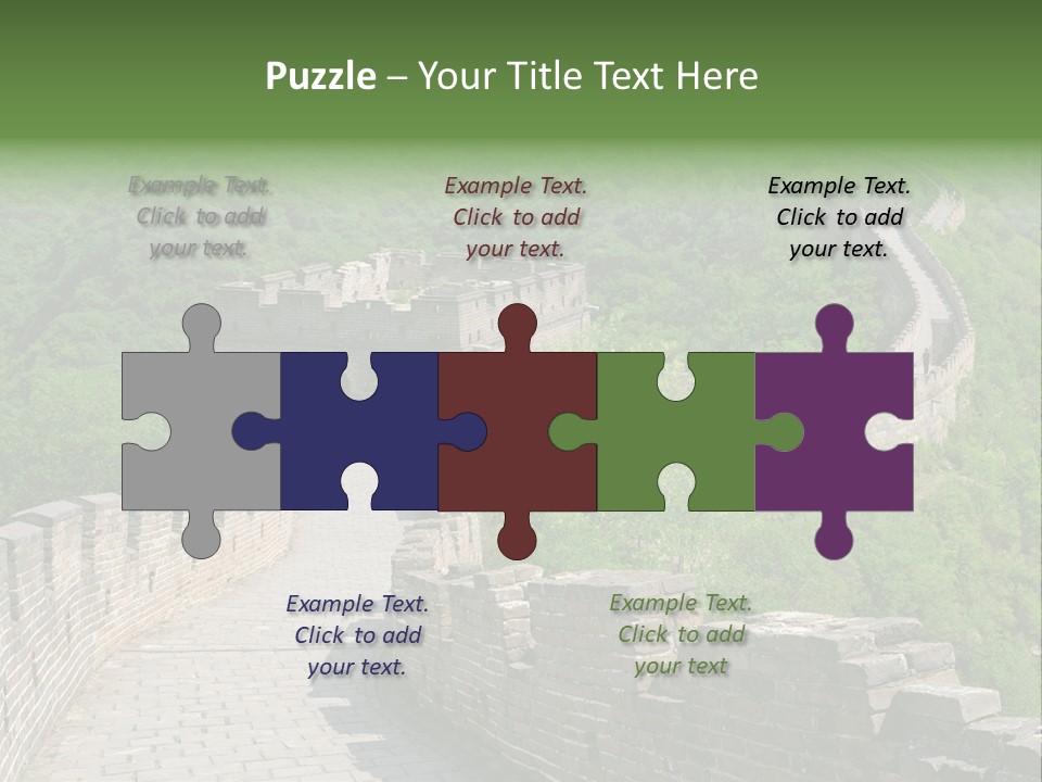 Trekking Dynasty Travel PowerPoint Template