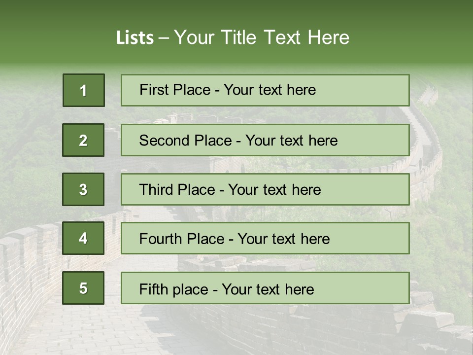 Trekking Dynasty Travel PowerPoint Template