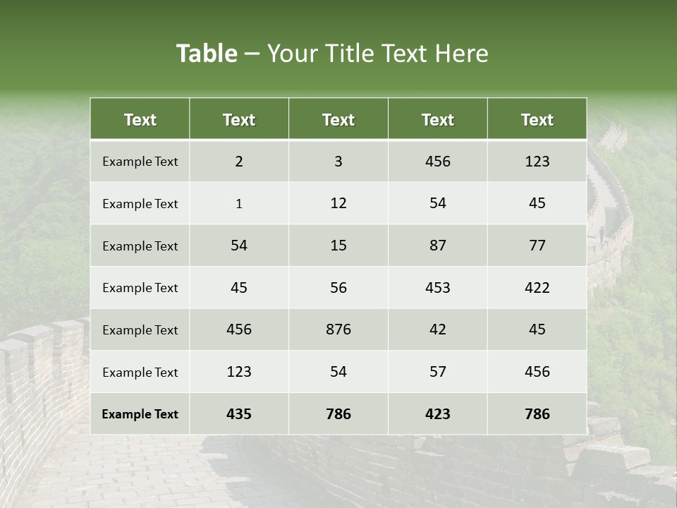 Trekking Dynasty Travel PowerPoint Template