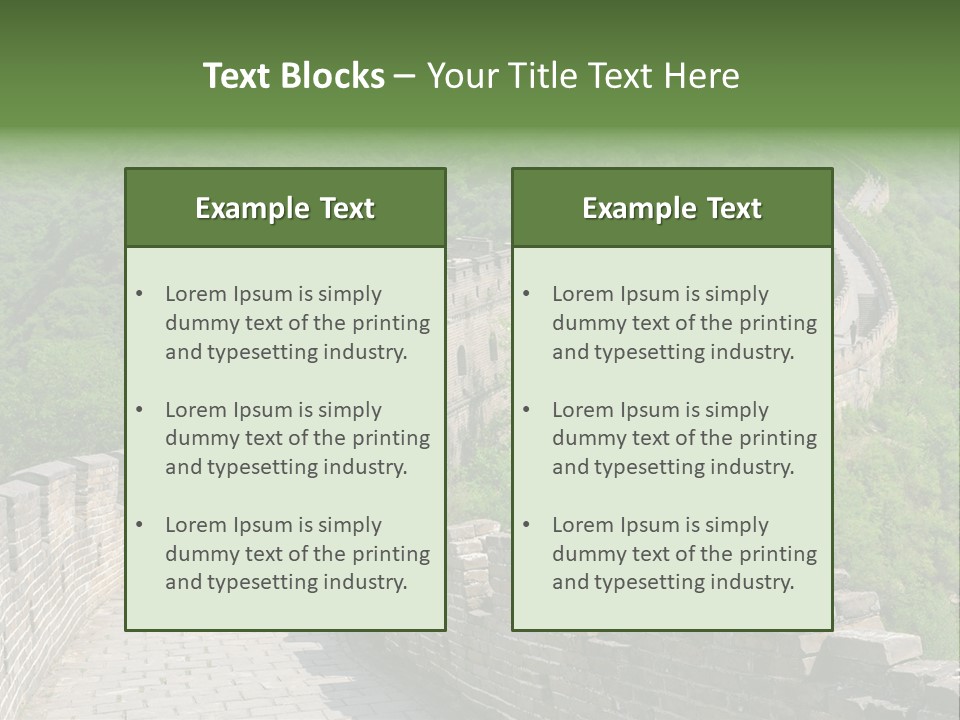 Trekking Dynasty Travel PowerPoint Template