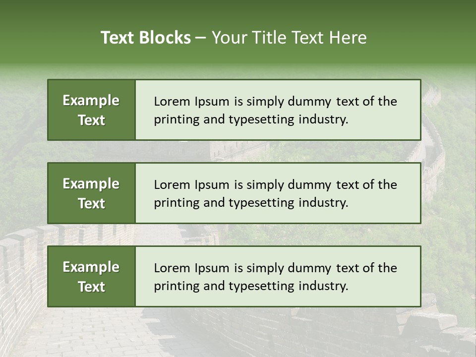 Trekking Dynasty Travel PowerPoint Template