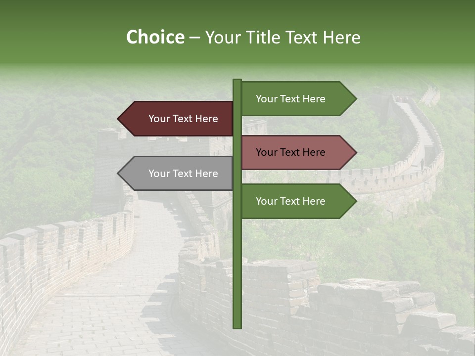 Trekking Dynasty Travel PowerPoint Template