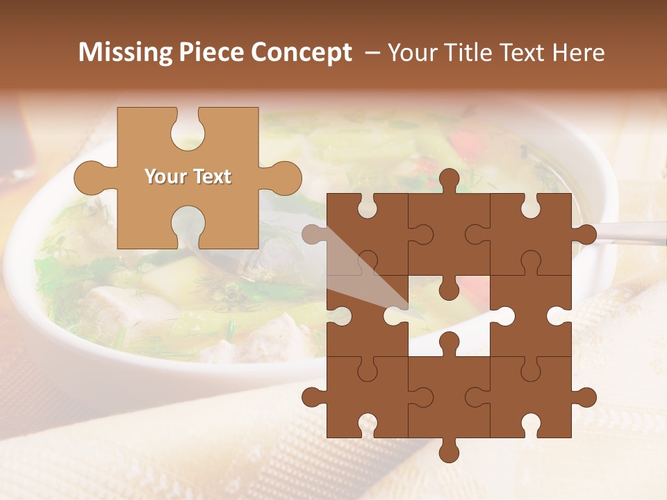 Spoon Spring Cuisine PowerPoint Template