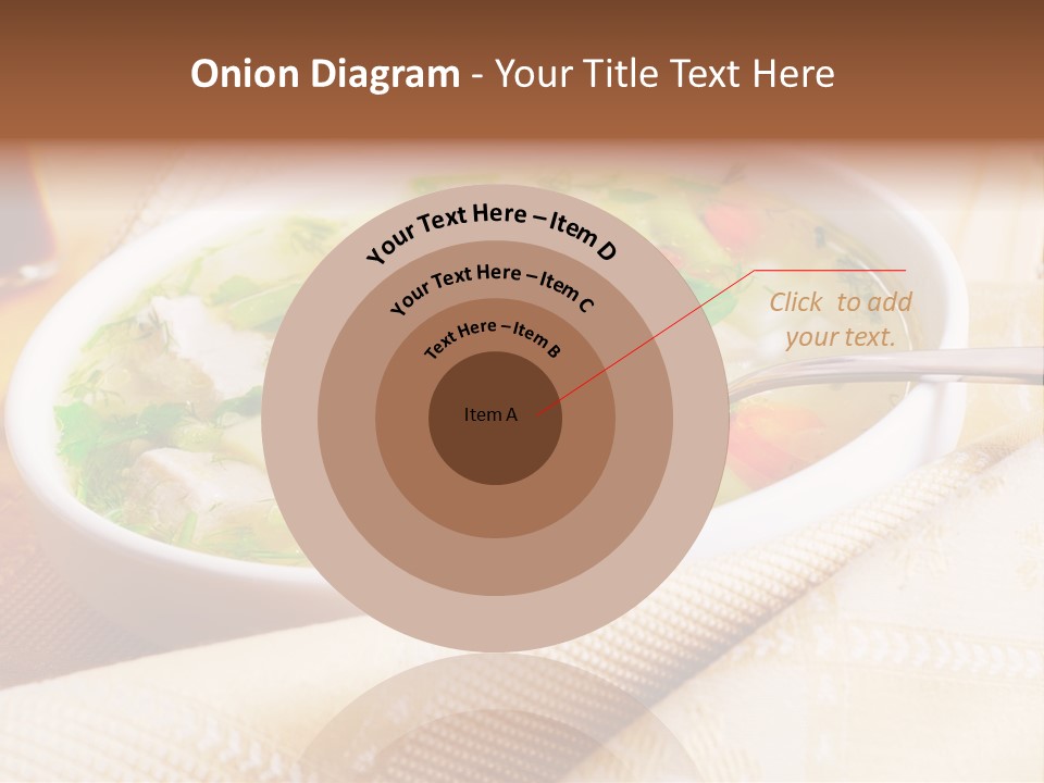Spoon Spring Cuisine PowerPoint Template