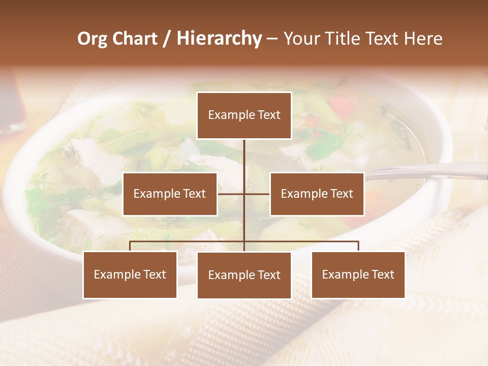 Spoon Spring Cuisine PowerPoint Template
