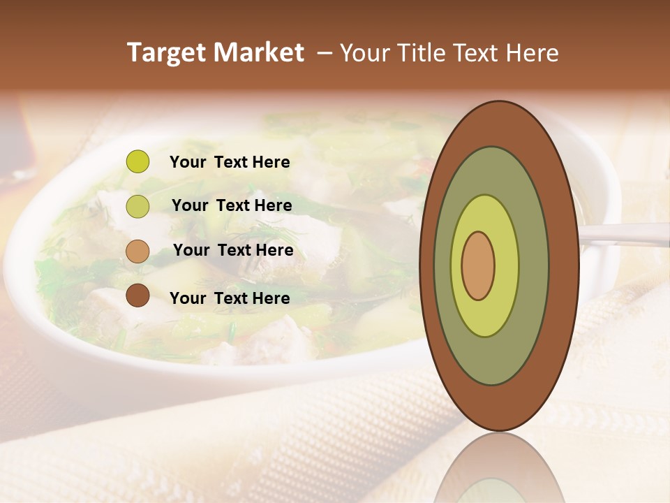 Spoon Spring Cuisine PowerPoint Template