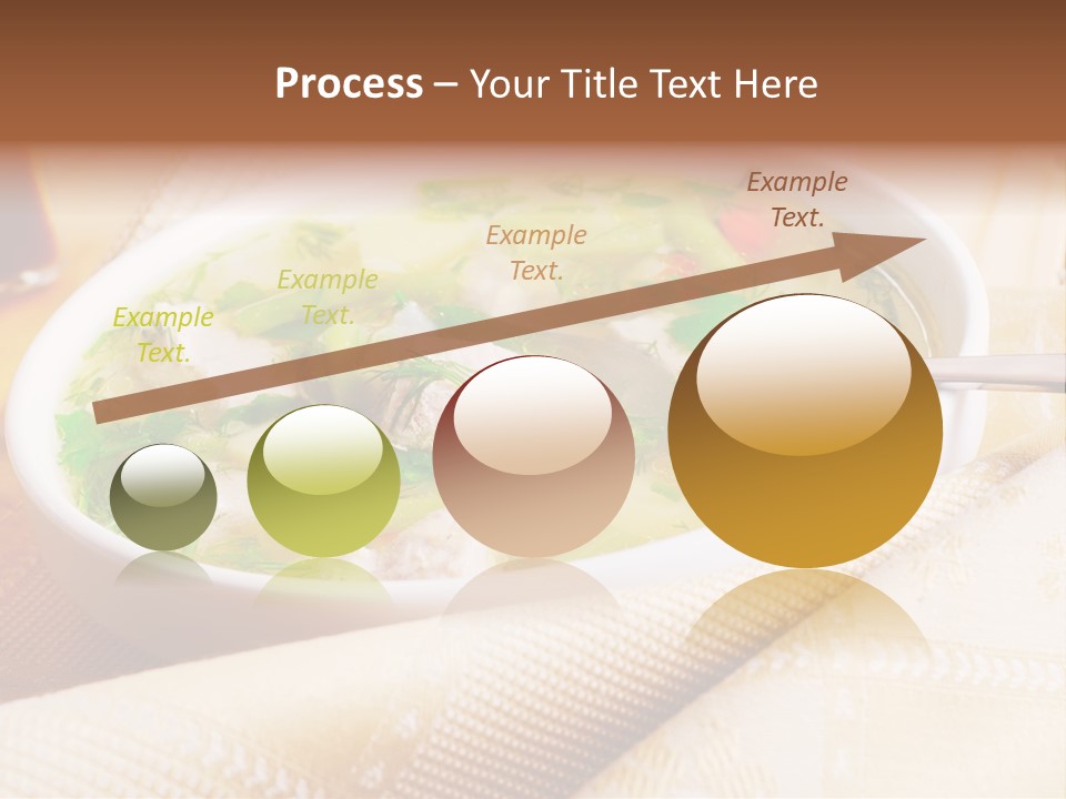 Spoon Spring Cuisine PowerPoint Template