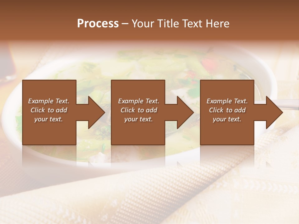 Spoon Spring Cuisine PowerPoint Template