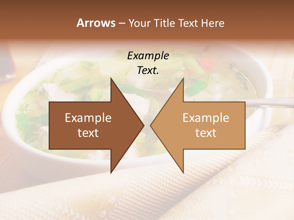 Spoon Spring Cuisine PowerPoint Template