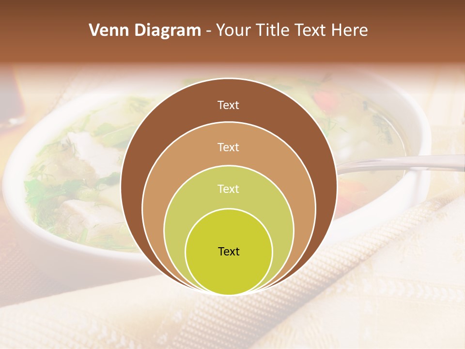 Spoon Spring Cuisine PowerPoint Template