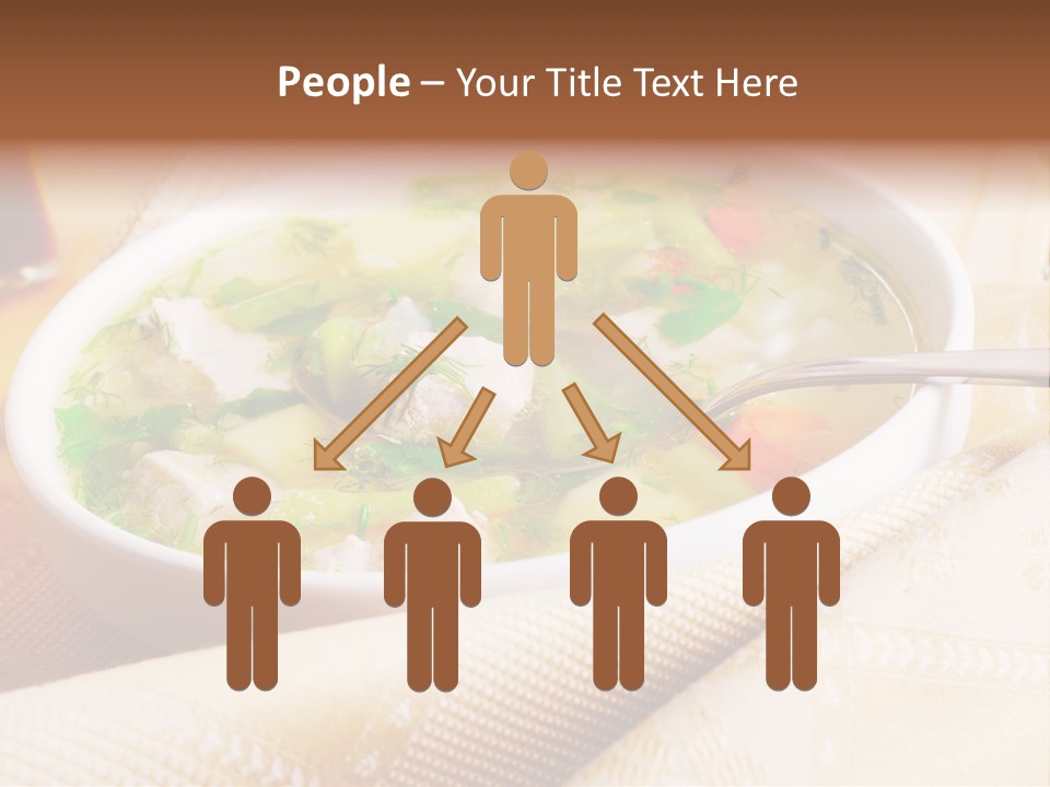 Spoon Spring Cuisine PowerPoint Template