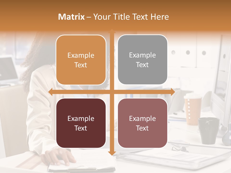 Writing Cheerful Black PowerPoint Template