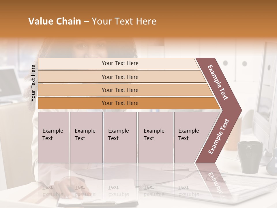 Writing Cheerful Black PowerPoint Template