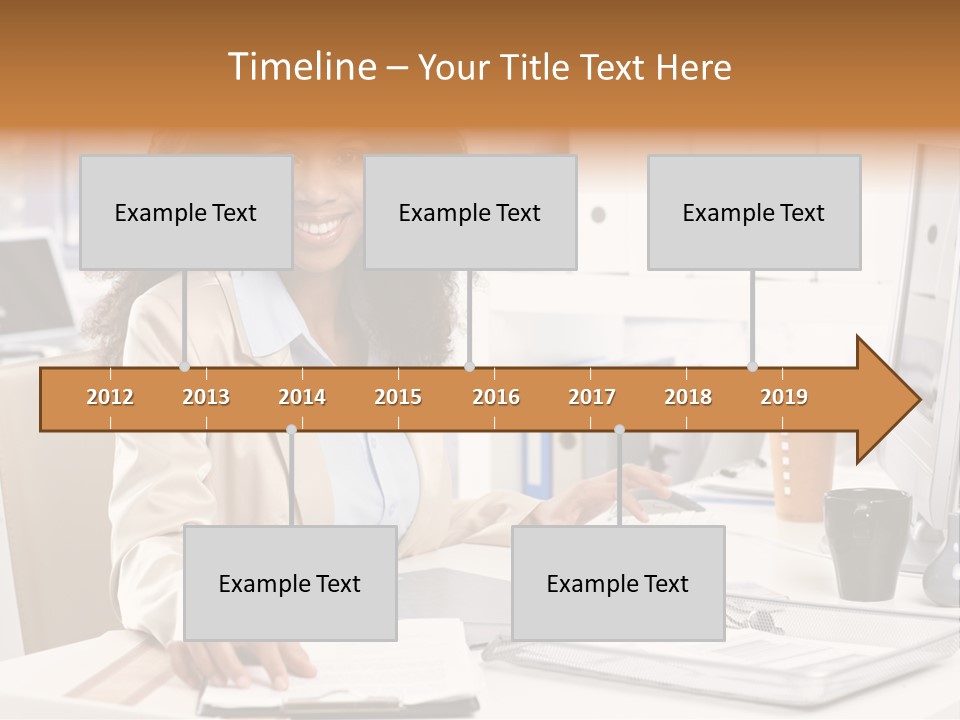 Writing Cheerful Black PowerPoint Template