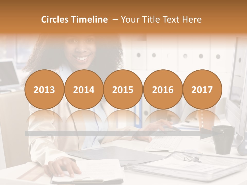 Writing Cheerful Black PowerPoint Template