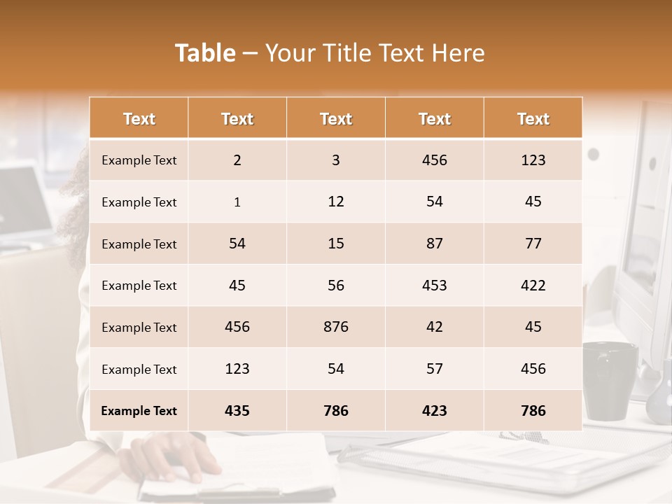 Writing Cheerful Black PowerPoint Template