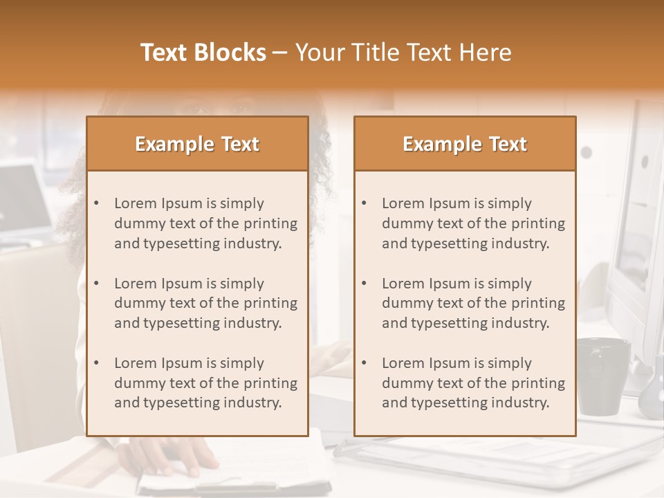 Writing Cheerful Black PowerPoint Template