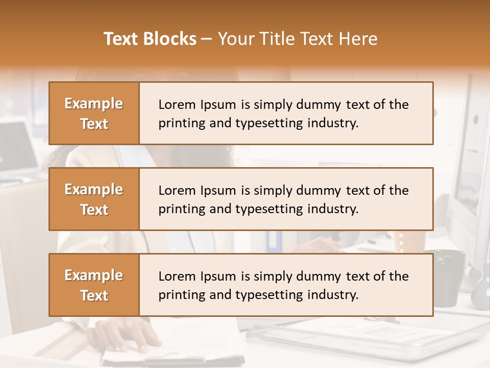 Writing Cheerful Black PowerPoint Template