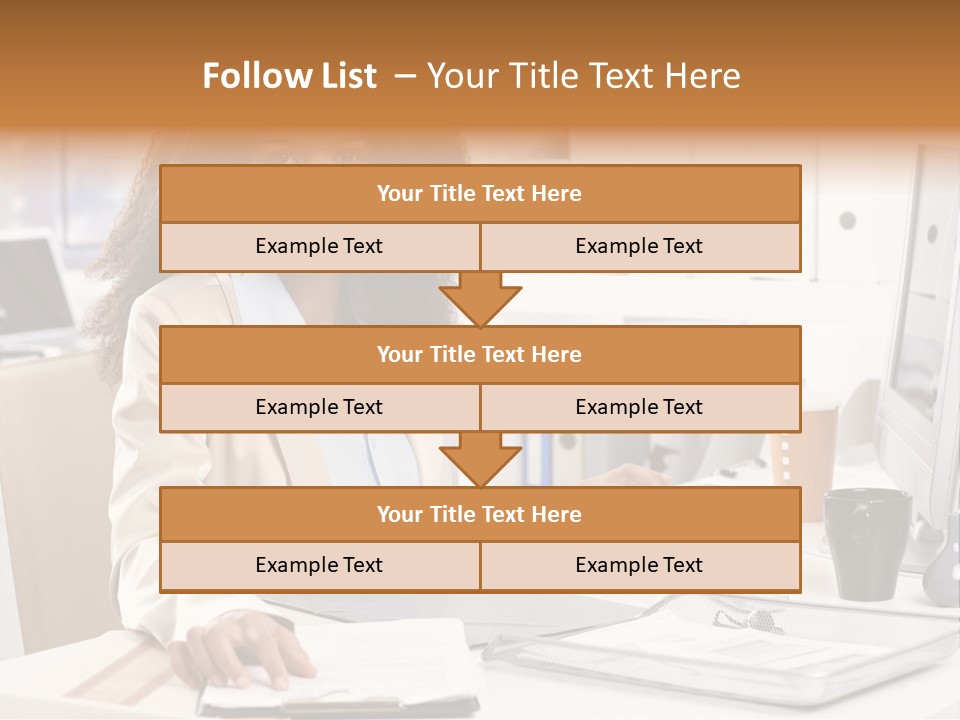 Writing Cheerful Black PowerPoint Template