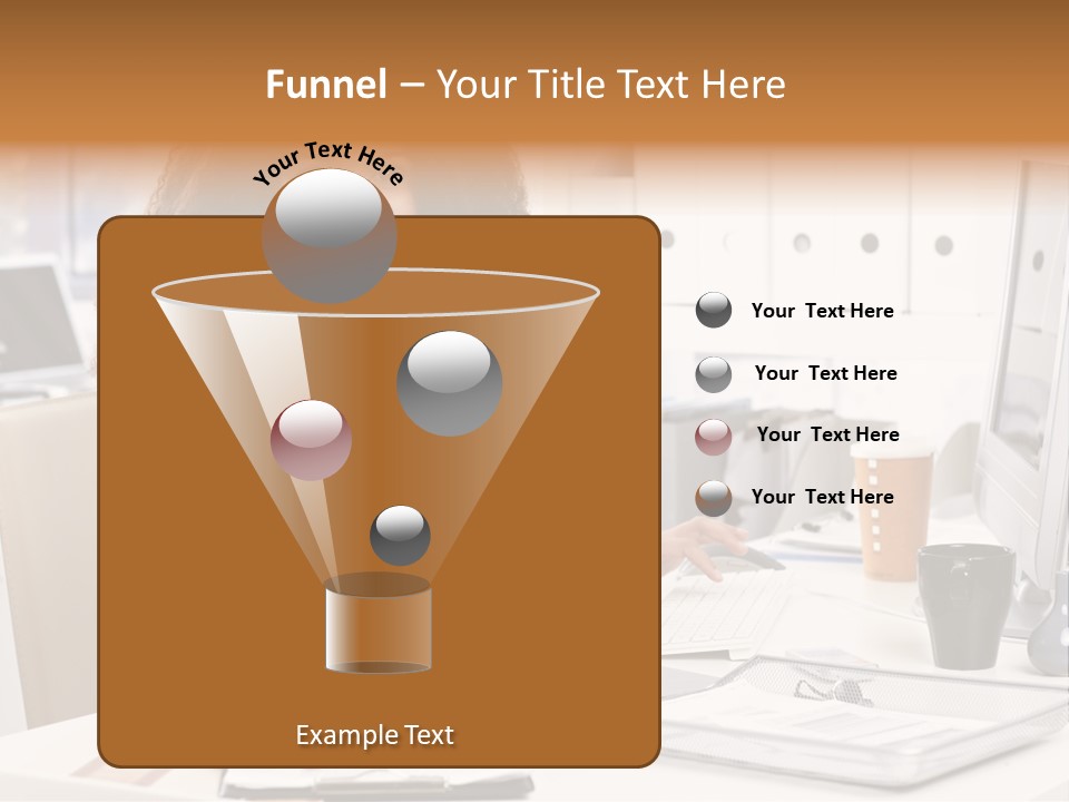 Writing Cheerful Black PowerPoint Template