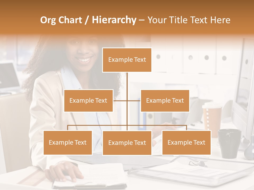 Writing Cheerful Black PowerPoint Template