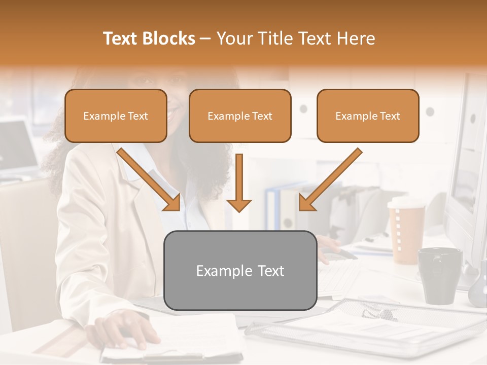 Writing Cheerful Black PowerPoint Template