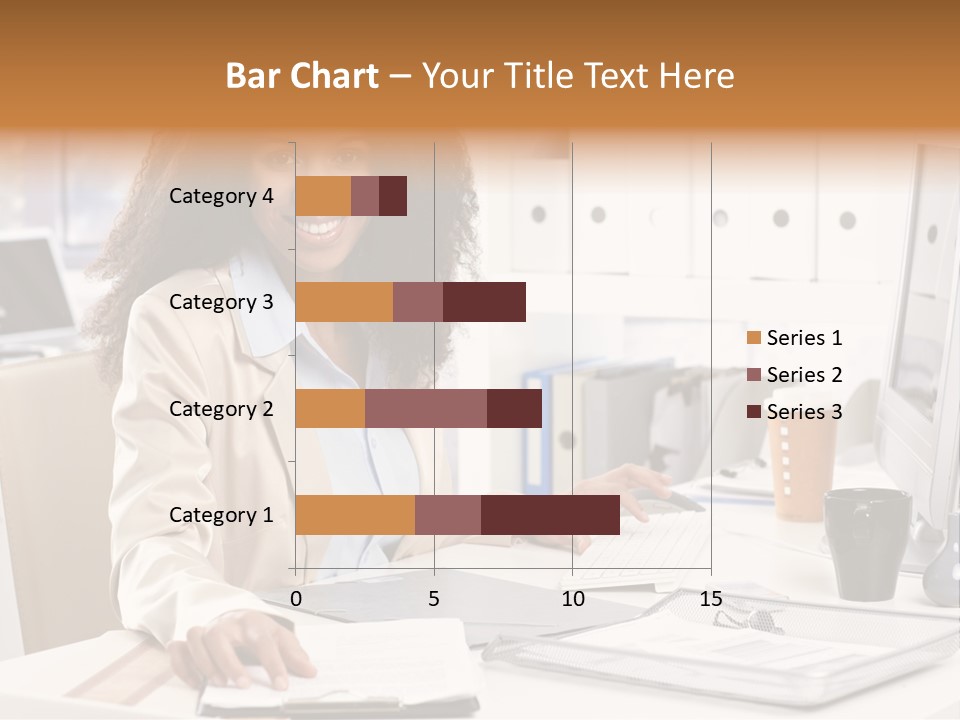 Writing Cheerful Black PowerPoint Template