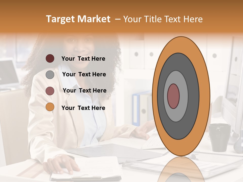 Writing Cheerful Black PowerPoint Template